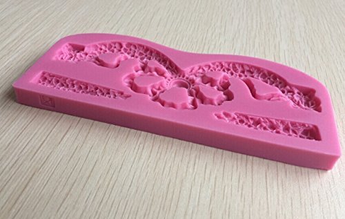 HSE Beautiful Flower Shape 3D Silicone Cake Fondant Mould Tools Cookware Dining Bar Non-Stick Cake Decorating... N2