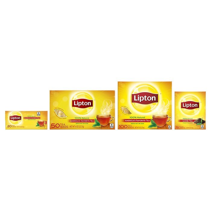 Lipton Black Tea Bags, America's Favorite Tea 312 ct N2