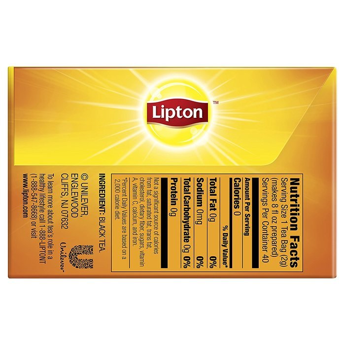 Lipton Black Tea Bags, America's Favorite Tea 312 ct N11