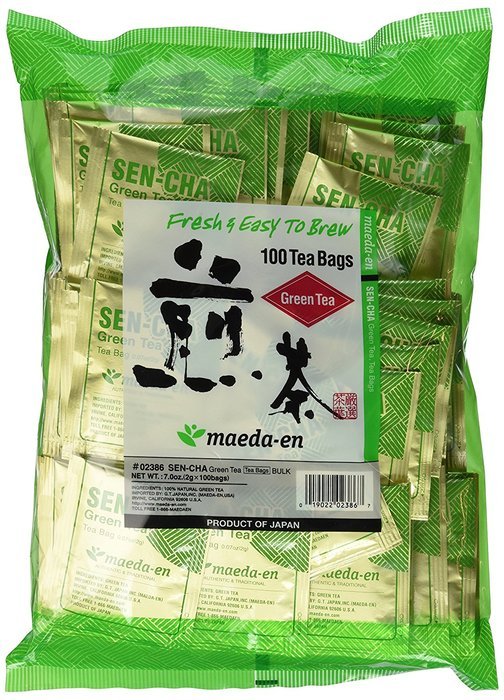 Maeda Sencha Green Tea, 100-Count, 7-Ounces Bag.
