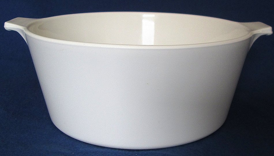 Corning Ware White 2-1/2 Qt Casserole B-2-1/2-B with Lid N2