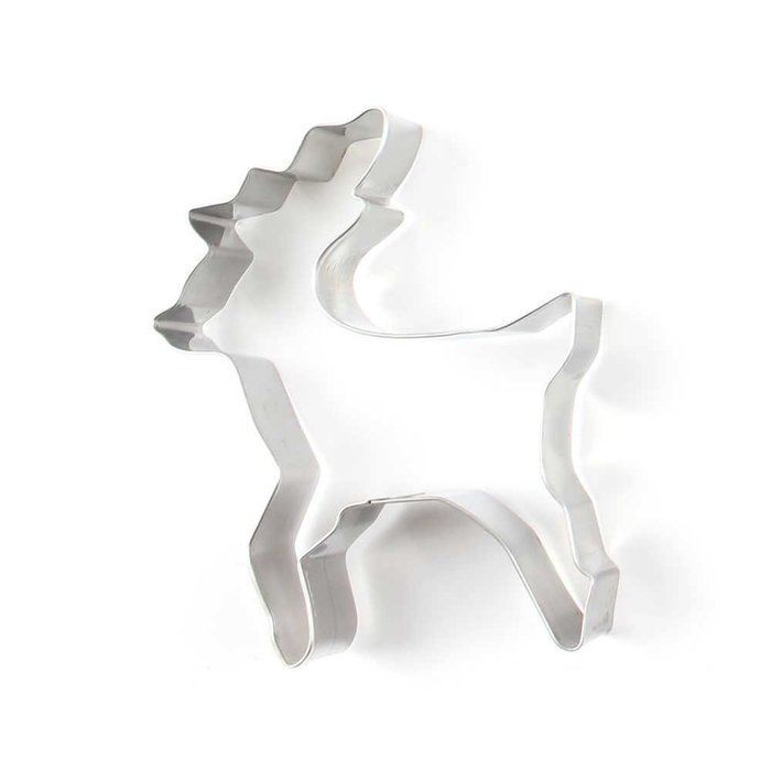 1 Piece Biscuit Cookie Cutter Deer Metal Jelly Cake Mould Fruits Molds