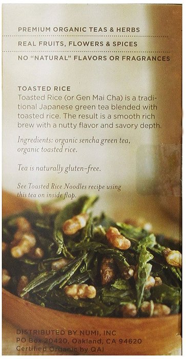 Numi Organic Tea Variety Pack - Numi's Collection, Assorted Full Leaf Tea and Teasan, 18 Count Tea Bags N31