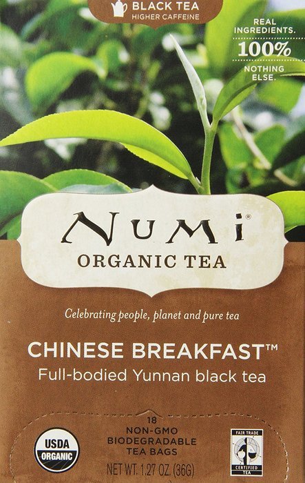 Numi Organic Tea Variety Pack - Numi's Collection, Assorted Full Leaf Tea and Teasan, 18 Count Tea Bags N32