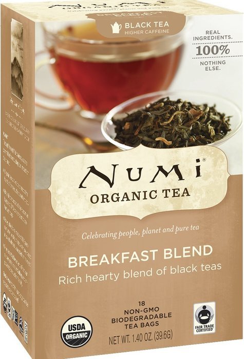 Numi Organic Tea Variety Pack - Numi's Collection, Assorted Full Leaf Tea and Teasan, 18 Count Tea Bags N69