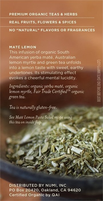 Numi Organic Tea Variety Pack - Numi's Collection, Assorted Full Leaf Tea and Teasan, 18 Count Tea Bags N79