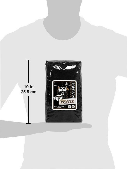 2 Lb. Bag, Blackbeard's Revenge, Whole bean coffee, Fresh Roasted Coffee LLC. N2