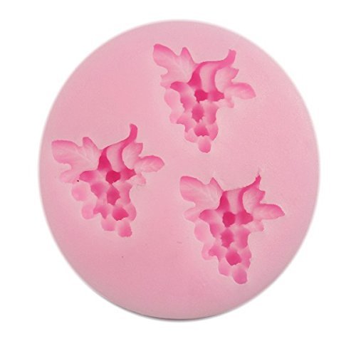 Grape Double Sugar Silicone Mold Cake Decoration Mold Chocolate Mould Soap Mold Baking Tools