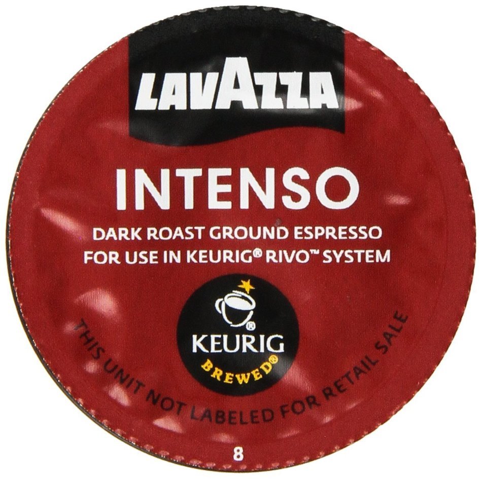 Lavazza Espresso Intenso Keurig Rivo Pack, 72 Count