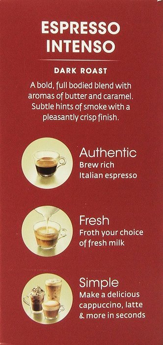 Lavazza Espresso Intenso Keurig Rivo Pack, 72 Count N4