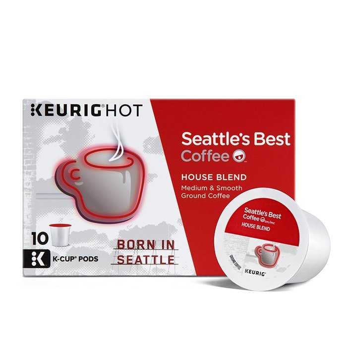 Seattle's Best Coffee House Blend, K-Cup for Keurig Brewers, 60 Count