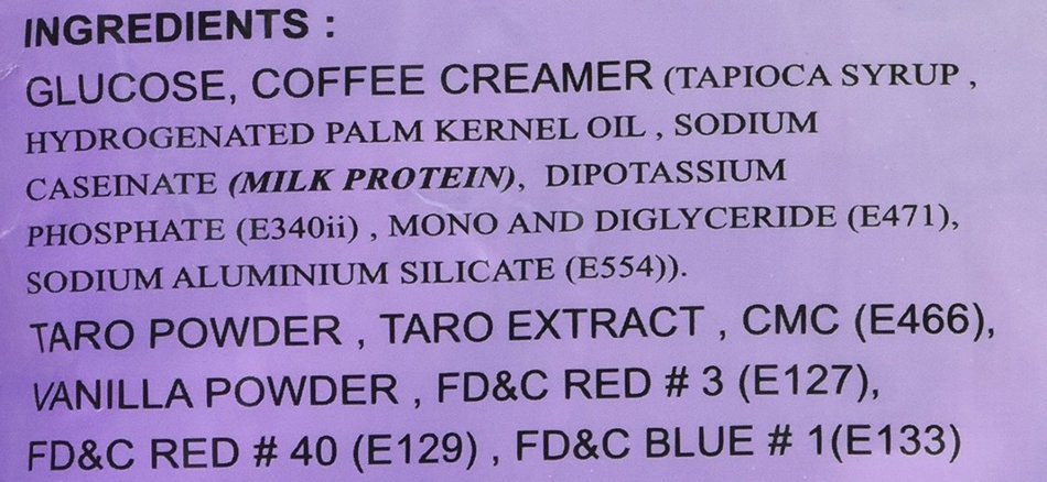 Possmei Bubble Tea Mix Instant Powder, Taro, 2.2 Pound N4