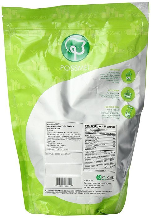 Possmei Bubble Tea Mix Instant Powder, Taro, 2.2 Pound N27