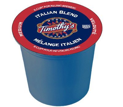 Timothy's World Coffee Italian Blend K-Cup Coffee N3