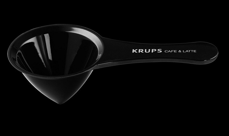 KRUPS KM310850 Latteccino 2-in-1 Coffee Maker Machine with Professional Milk Frother, 8-Cup, Black N6