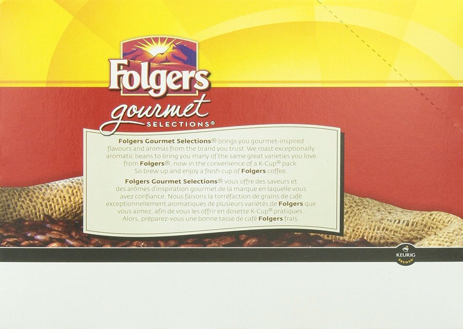 Folgers Gourmet Selections K-Cup Single Cup for Keurig Brewers, Lively Colombian, 24 Count N3