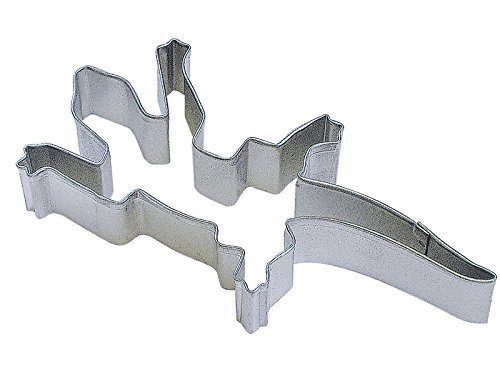 R&M Gecko/Lizard 5" Cookie Cutter in Durable, Economical, Tinplated Steel