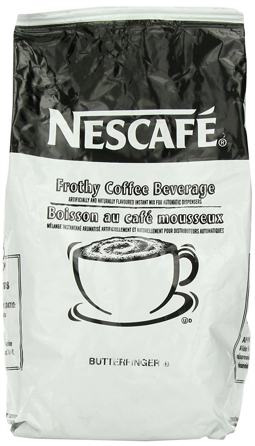 Nescafe Coffee, Butterfinger Cappuccino Mix, 32 Ounce Bag free image ...