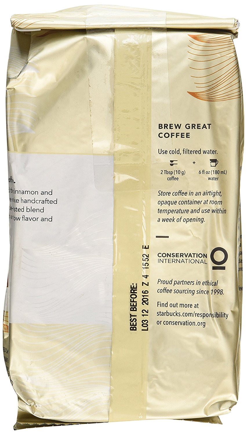 Starbucks Cinnamon Dolce Ground Coffee 11 oz (311g) N2 free image