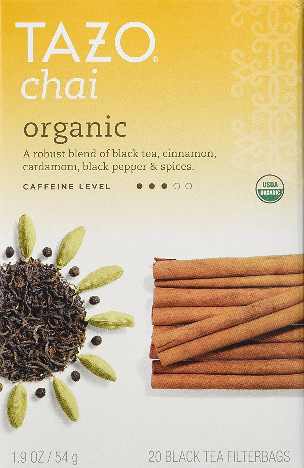 TAZO TEA CHAI ORG, 20 BG free image download