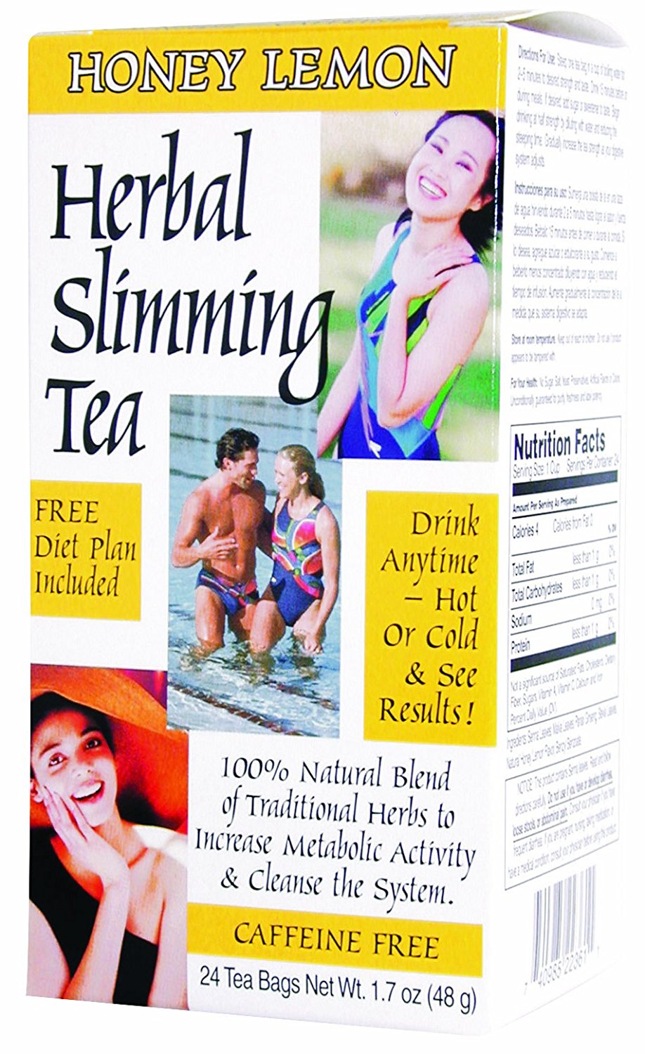 21st Century Herbal Slimming Tea Honey Lemon 24 Tea Bags 3 Pack Free Image Download 4945