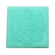 Circle Lace Decoration Silicone Mold Fondant Cake Baking Mat