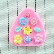 2o14 HOT (1pcs,) High Quality Flowers Silicone Mold,fondant Cake Decorating Tools,silicone Cake Mold,kitchen Accessories...