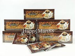 5 Boxes - Ganocafe Classic Black Coffee (150 Packets) with Ganoderma Lucidum by Gano Excel + FREE EXPRESS 2-3...