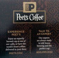 Peet's Coffee Major Dickasons Single Cup Capsule, 96-Count (6 boxes of 16 count each) N4