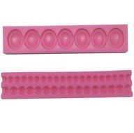 Funshowcase Pearls Jewel Candy Silicone Mold for Sugarcraft, Cake Border Decoration, Cupcake Topper, Chocolate...