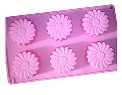 Windmill Flower Silicone Mold Cake Chocolate Mould Pudding Jelly Molds Cake Baking Tools