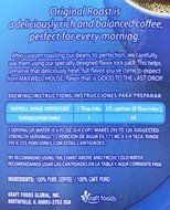 Maxwell House Original Roast Good to the Last, 42.5 Ounce N6