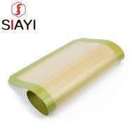 SIAYI Silicone Baking Mat Non-Stick Non-Skid Reusable Easy to Clean Baking Mat Set Multiple Sizes 3PCS Green N5