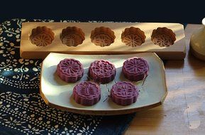 Woody Exquisite Carving Baking Molds Dessert Baking Cutter-D N2