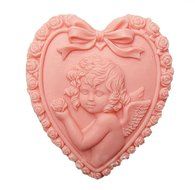 Yunko Lovely Flower Angel Craft Art Soft Silicone Cake Decoration Mould Fondant Jelly Candy Chocolate Mold Soap...