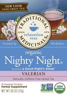 Traditional Medicinals Organic Nighty Night Valerian Tea, 16 Tea Bags N2