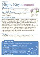 Traditional Medicinals Organic Nighty Night Valerian Tea, 16 Tea Bags N3