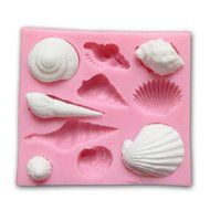 Bhbuy 3d Cake Mold Animal Shell Fondant Chocolate Decor Mould DIY Baking Silicone Tool