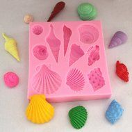 Bhbuy 3d Cake Mold Animal Shell Fondant Chocolate Decor Mould DIY Baking Silicone Tool N2