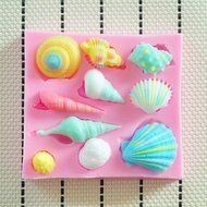 Bhbuy 3d Cake Mold Animal Shell Fondant Chocolate Decor Mould DIY Baking Silicone Tool N3