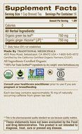 Traditional Medicinals Organic Green Tea Ginger Tea, 16 Tea Bags (Pack of 6) N5