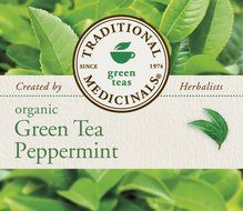 Traditional Medicinals Organic Green Tea Ginger Tea, 16 Tea Bags (Pack of 6) N14