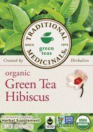 Traditional Medicinals Organic Green Tea Ginger Tea, 16 Tea Bags (Pack of 6) N18