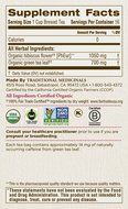 Traditional Medicinals Organic Green Tea Ginger Tea, 16 Tea Bags (Pack of 6) N21