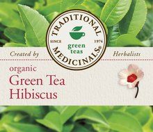 Traditional Medicinals Organic Green Tea Ginger Tea, 16 Tea Bags (Pack of 6) N22