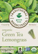 Traditional Medicinals Organic Green Tea Ginger Tea, 16 Tea Bags (Pack of 6) N27
