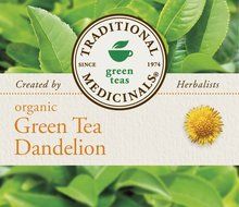 Traditional Medicinals Organic Green Tea Ginger Tea, 16 Tea Bags (Pack of 6) N38