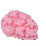 High Temperature Resistance Small Insects Silicone Cake Mold N3