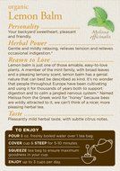 Traditional Medicinals Organic Lemon Balm Tea, 16 Tea Bags N3