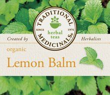 Traditional Medicinals Organic Lemon Balm Tea, 16 Tea Bags N6